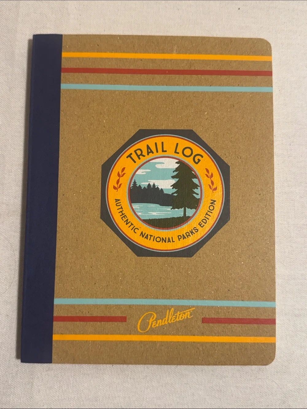 Pendleton Trail Log Notebook - Navy, Tan, Yellow, Teal, Red NEW